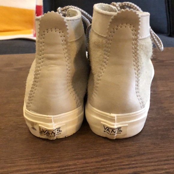 Vans x Taka Hayashi TH SK8-NOMAD LX (Nubuck/Hairy Suede) Oatmeal - Picture 9 of 14